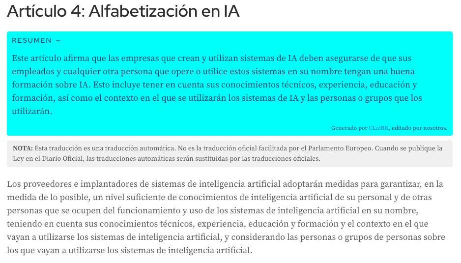 Portada de AI for ALL: Alfabetización de la sociedad con IA